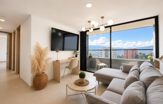 Apartamento para la renta disponible en la ciudad de Medellín en el sector Las Palmas