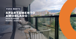 Apartamento para la renta disponible en el sector de El Poblado en Medellín