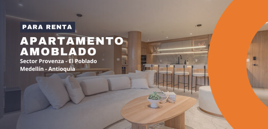 Apartamento disponible para la renta ubicado en Provenza en la ciudad de Medellín
