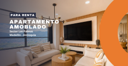 Apartamento para la renta ubicado en el sector de Las Palmas en Medellín