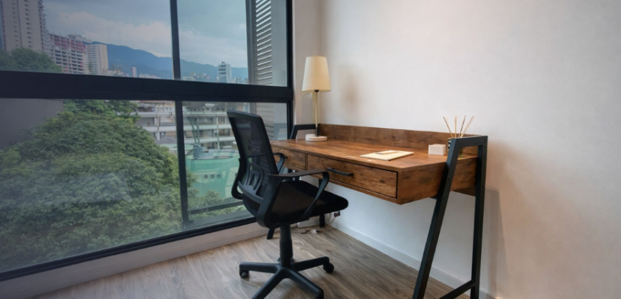 Apartamento para la renta disponible en el sector de El Poblado en Medellín