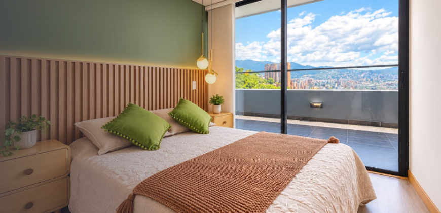 Apartamento para la renta ubicado en el sector de Las Palmas en Medellín