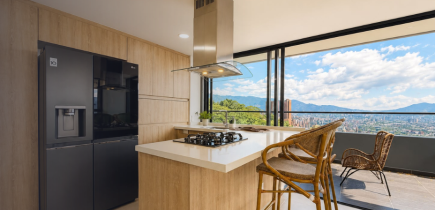 Apartamento para la renta ubicado en el sector de Las Palmas en Medellín