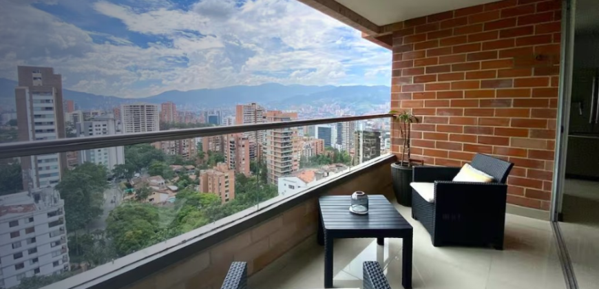 Apartamento para la renta en Medellín, barrio El Poblado en Antioquia