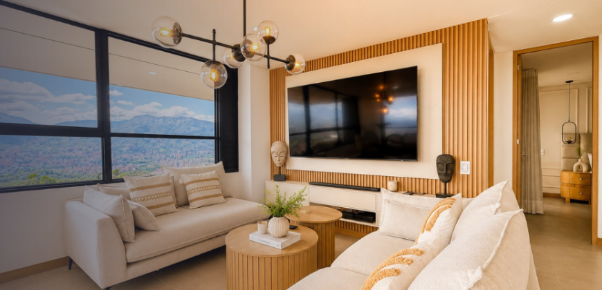 Apartamento para la renta ubicado en el sector de Las Palmas en Medellín