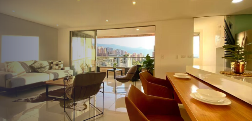 Apartamento para la renta en Medellín, barrio El Poblado en Antioquia