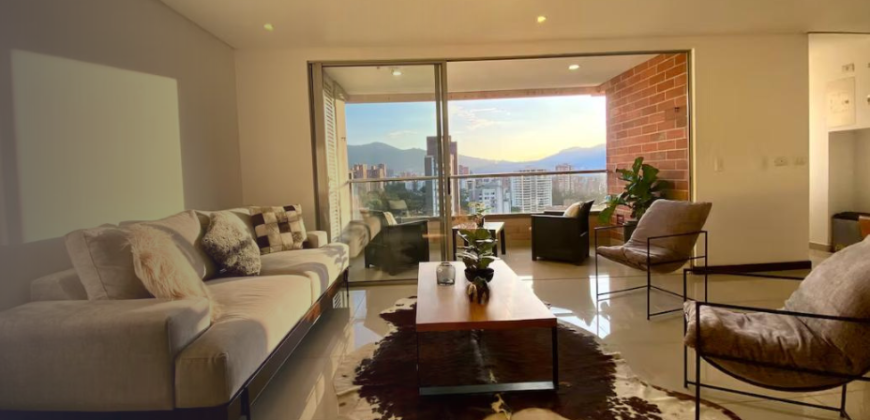 Apartamento para la renta en Medellín, barrio El Poblado en Antioquia