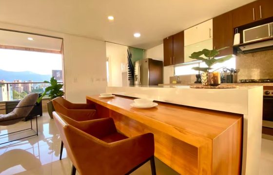 Apartamento para la renta en Medellín, barrio El Poblado en Antioquia