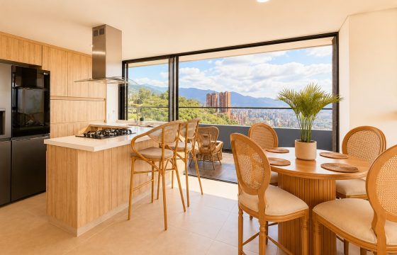 Apartamento para la renta ubicado en el sector de Las Palmas en Medellín